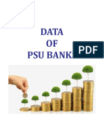 Data of PSU Banks PDF