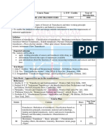 Sensors Transducers Course