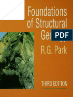 Fundamentals of Structural Geology -- R.G. Park