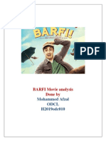BARFI Movie Analysis