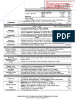 Sample CV Format 2018-19 (With Comments)
