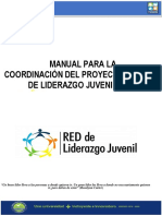 Manual para La Coordinación Del Proyecto Red de Liderazgo Juvenil