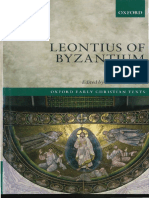 (Oxford Early Christian Texts.) Daley, Brian E. - Jesus Christ, Jesus Christ. - Presbyter of Constantinople Leontius - Leontius of Byzantium - Complete Works (2017, Oxford University Press) PDF