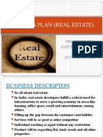 Business Plan (Real Estate)