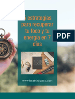 5 Estrategias para Recuperar Tu Foco y Tu Energía en 7 Días