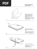Costura Embutida - Ponto Inteiro