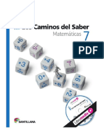 Los Caminos Del Saber Matematicas 7 PDF