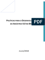 Politicas para o Desenvolvimento Da Industria 4 0 No Brasil PDF