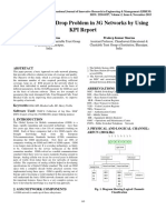 Analysis Ofcall Drop Problemin3GNetworks Byusing KPIReport