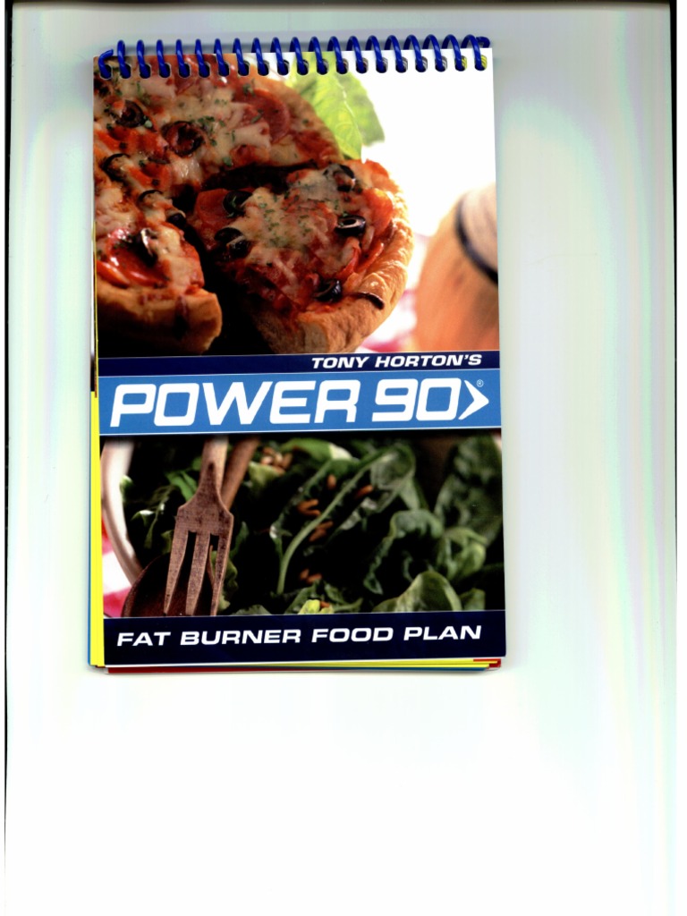 Power 90 Fat Burner Food Plan PDF PDF