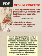 CONCEITOS MEDIUNIDADE APLICADOS NO COTIDIANO