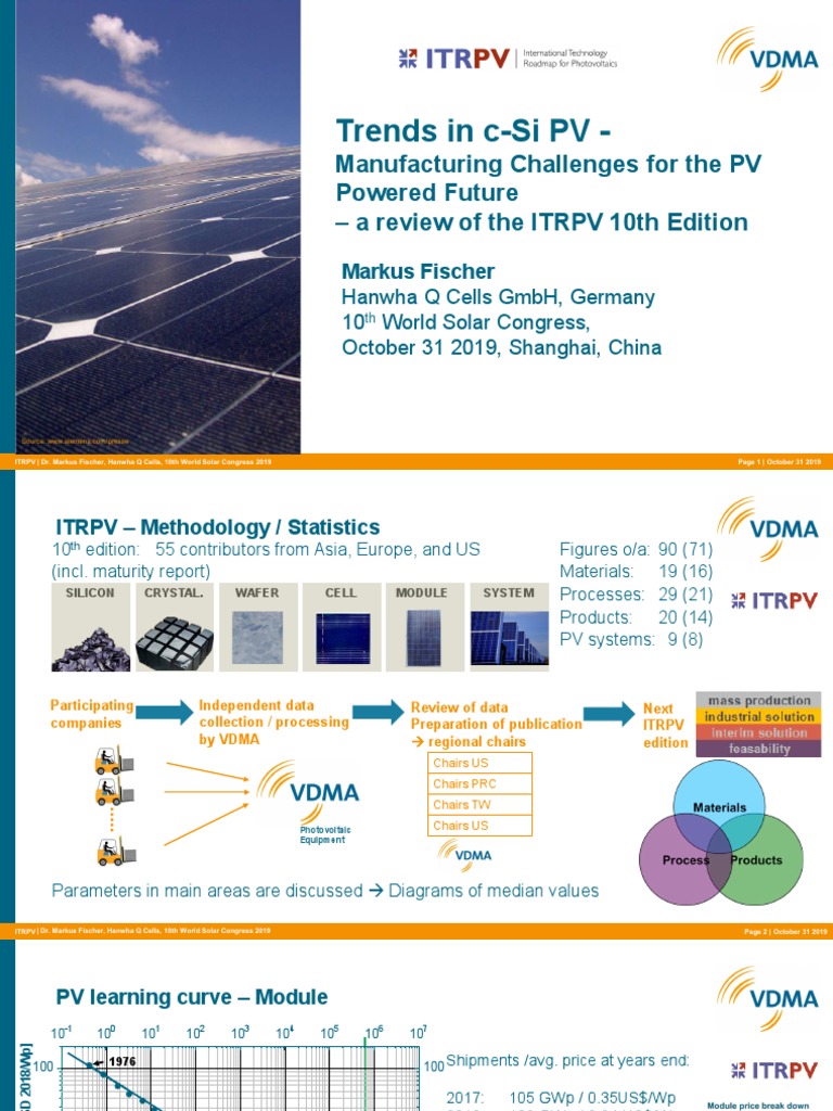 Update ITRPV 2019 Presentation | PDF | Doping (Semiconductor ...