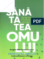 Serghei Nikolaevici Lazarev - Sanatatea Omului (A5)