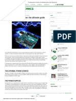 Feeding Power To Arduino - The Ultimate Guide