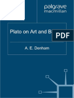 (Philosophers in Depth) A. E. Denham (Eds.) - Plato On Art and Beauty-Palgrave Macmillan UK (2012) PDF