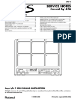 Service manual SPD-S Sampling Pad