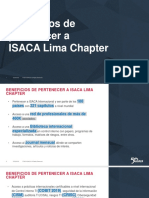 Por Qué Ser Parte de ISACA Lima Chapter