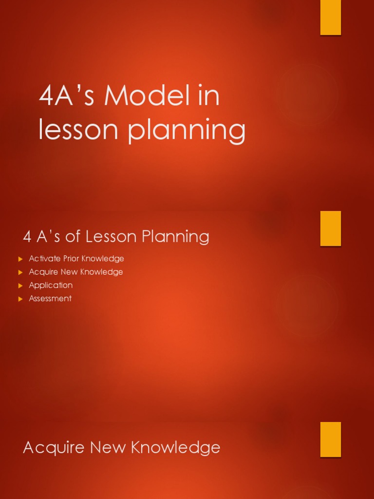 Lesson Planning for Educators | PDF