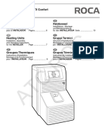 Manual Instrucciones Laia GT GTX Confort Instalador