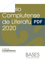 Premio Complutense 2020