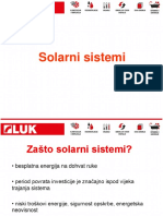 Solarni Sistemi - Prezentacija 26.03.2018