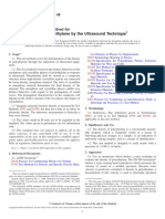 D4883-08 Standard Test Method For Density of Polyethylene by The Ultrasound Technique PDF