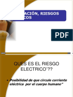 CAPACITACION USO RIESGOS ELECTRICOS