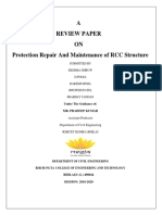 Protection Repair and Maintenance of RCC Structure