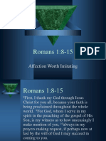 Romans 1.8-15 Notes