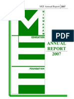 MEF Annual Report 2007