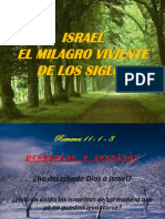 Israel El Milagro de Los Siglos