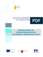 Guia Operaciones de Transformacion de Polimeros Termoplasticos