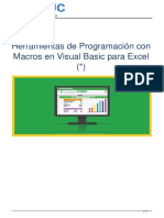 Herramientas de Programacin Con Macros en Visual Basic para Excel