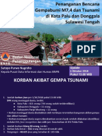 2018 01 10 Penanganan Gempa Tsunami Sulawesi 1300 Publish PDF