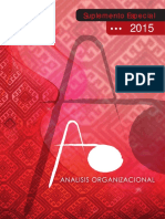 Suplemento Especial Revista Analisis Organiacional 2015 PDF