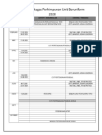 jadual bertugas TKRS 2020