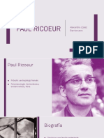 Paul Ricoeur - Alexandra López Barrionuevo