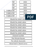 5 KREATIF 2020