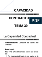 La Capacidad Contractual