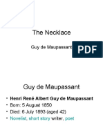 The Necklace: Guy de Maupassant