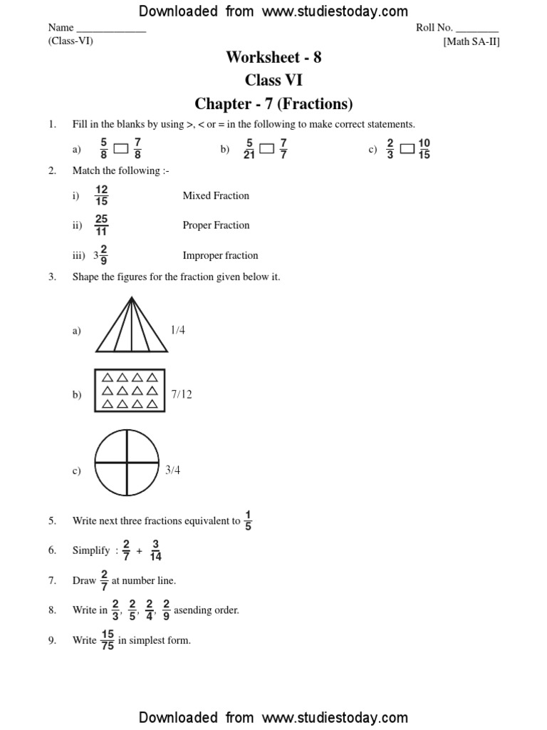 cbse-class-6-fractions-worksheet-christmas-math-color-by-number-4th