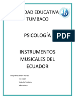 Instrumentos musicales ecuatorianos