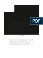 7 Cosas Que Tienes Que Dejar de Hacer Para Ser Más Productivo; Respaldado Por La Ciencia.1 en Español — Medium.pdf