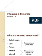 Vitamins & Minerals