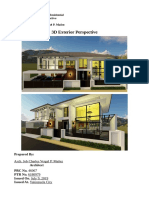 3D Exterior Home Design for Ms. Lazaro