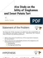 Comparative Study On The Marketability of Singkamas and