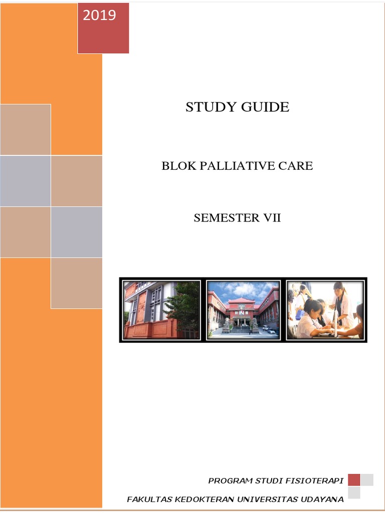 Study Guide Blok Palliative Care 2019 PDF | PDF | Palliative Care | Hospice