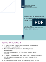 2017 Paul in T Veld - Validation of Alternative Microbiological Methods - The ISO 16140 Series