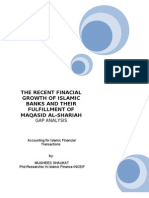 Islamic Finance and Their Financial Growth Verses Their Maqasid Alshariah