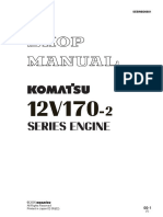 Shop Manual 12V170-2 Series Sebm036601 PDF